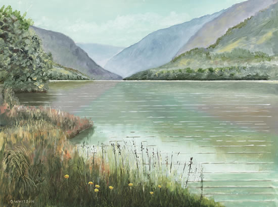 Glendalough Co Wicklow Lake and Mountains - National Park in Ireland - Art Prints